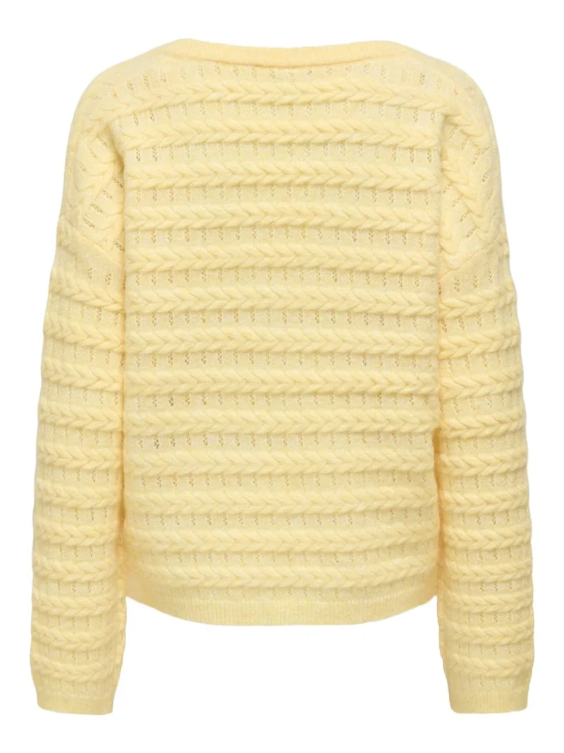 ONLCABALA LS BATWING V-NECK CC KNT