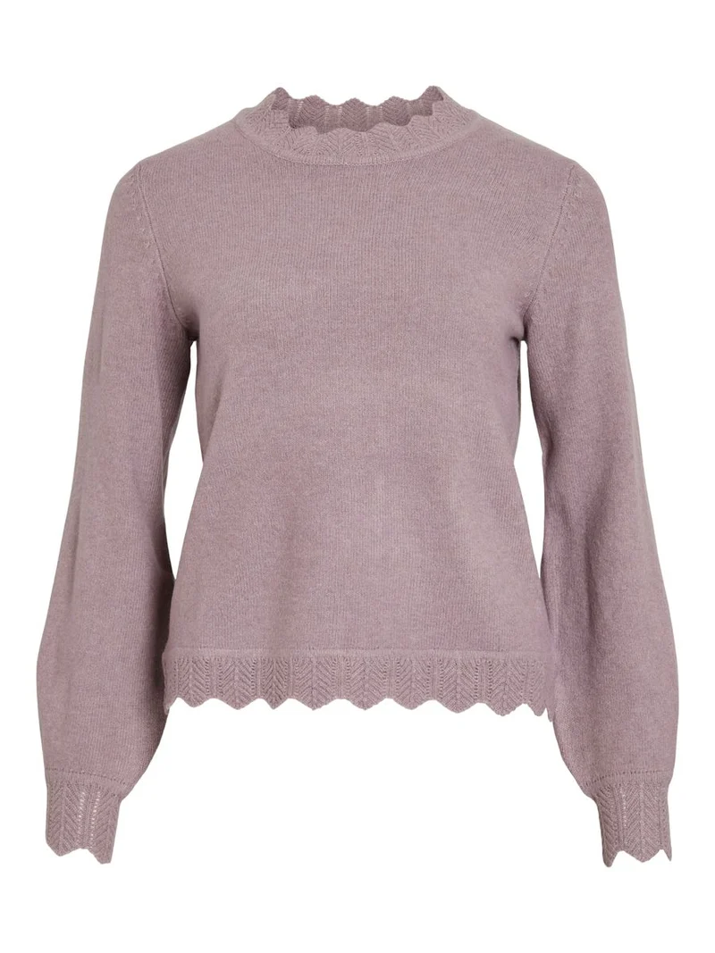 VINIKOLINA O-NECK L/S KNIT TOP - NO
