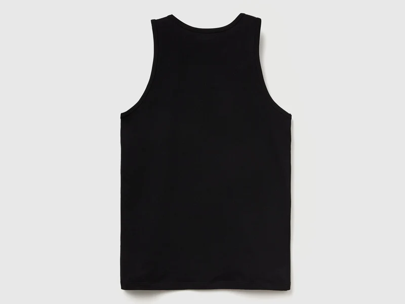Tanktop aus elastischer Baumwolle