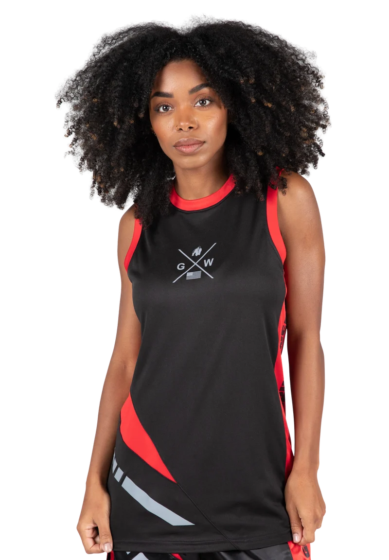 Hornell Tank Top - Black/Red