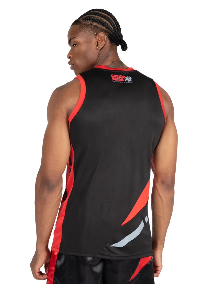Hornell Tank Top - Black/Red