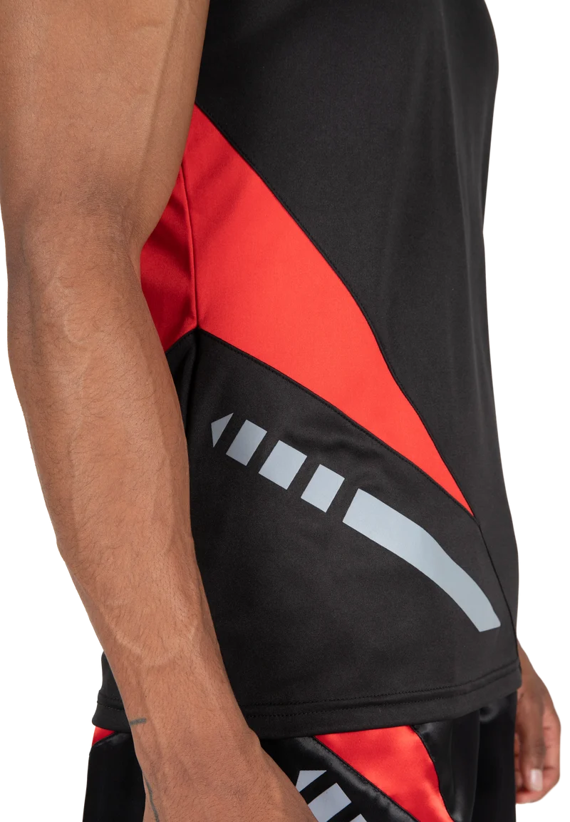 Hornell Tank Top - Black/Red