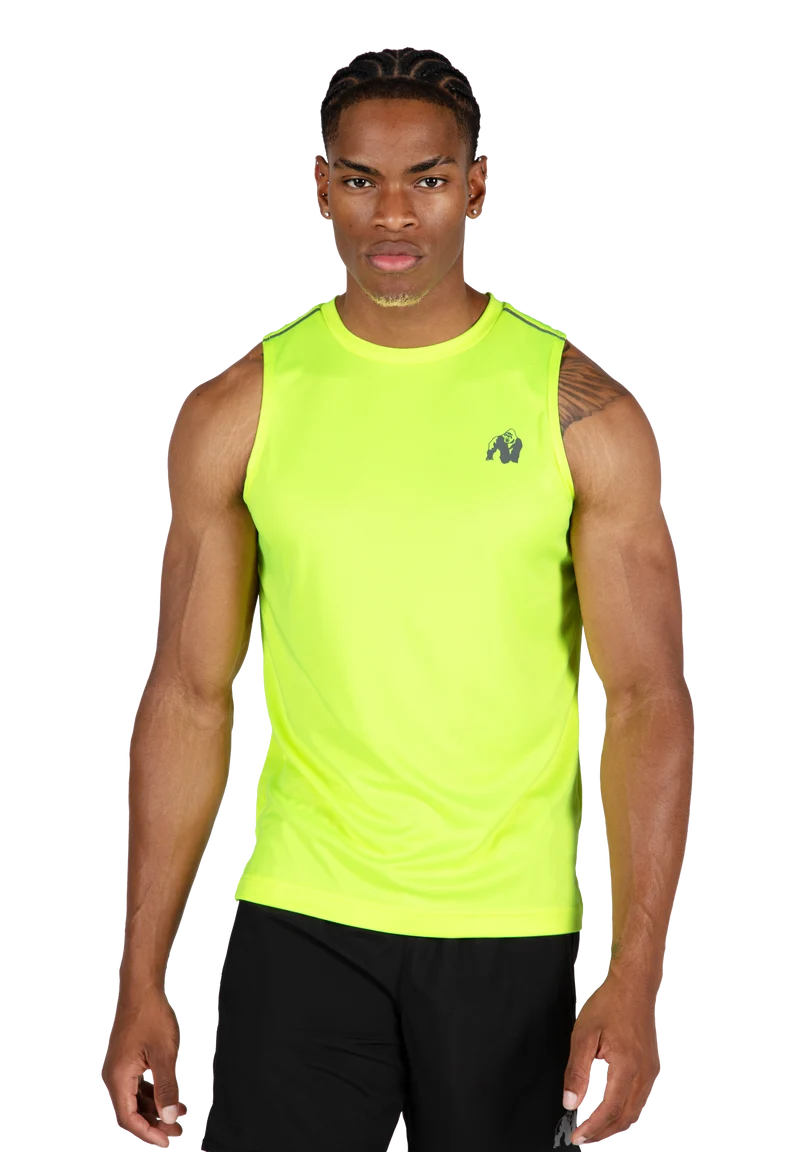 Washington Tank Top - Neon Yellow