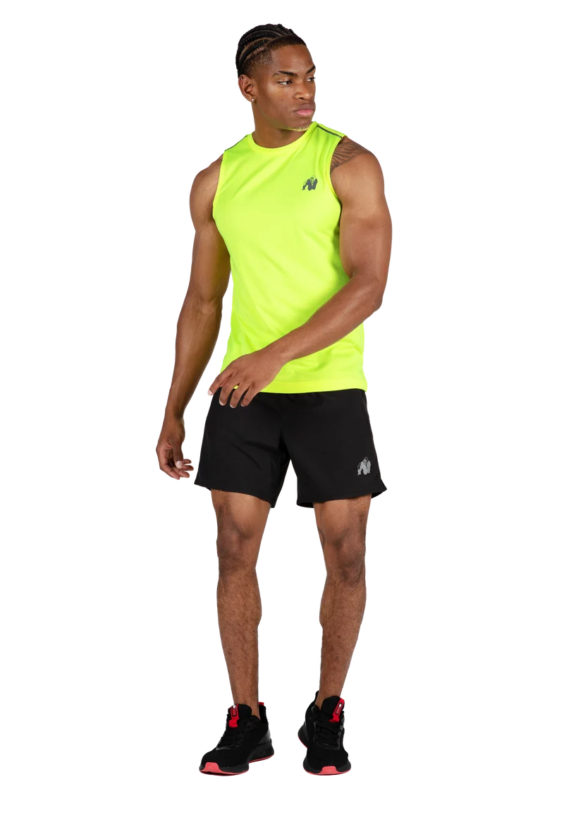 Washington Tank Top - Neon Yellow