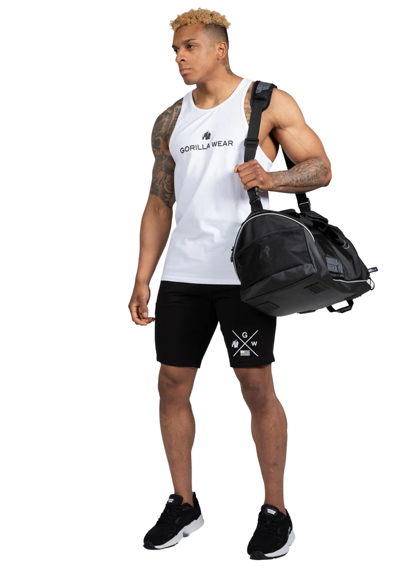 Carter Stretch Tank Top - White