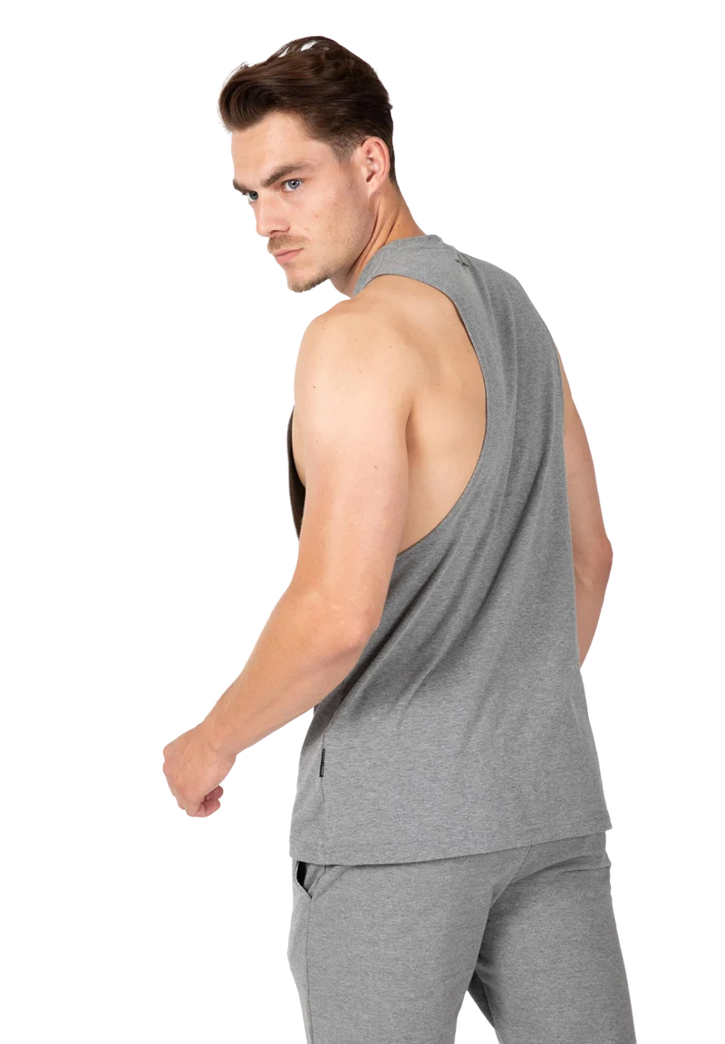 Cisco Drop Armhole Tank Top - Gray/Black