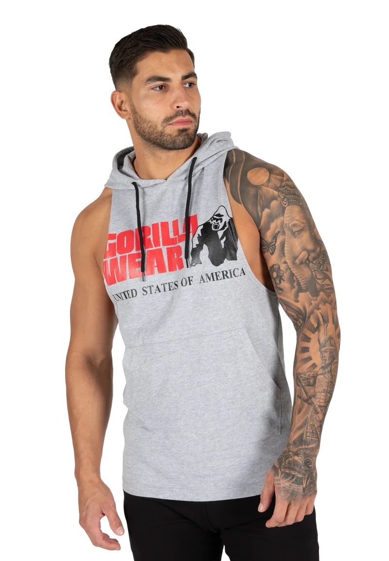 Rogers Hooded Tank Top - Gray Melange