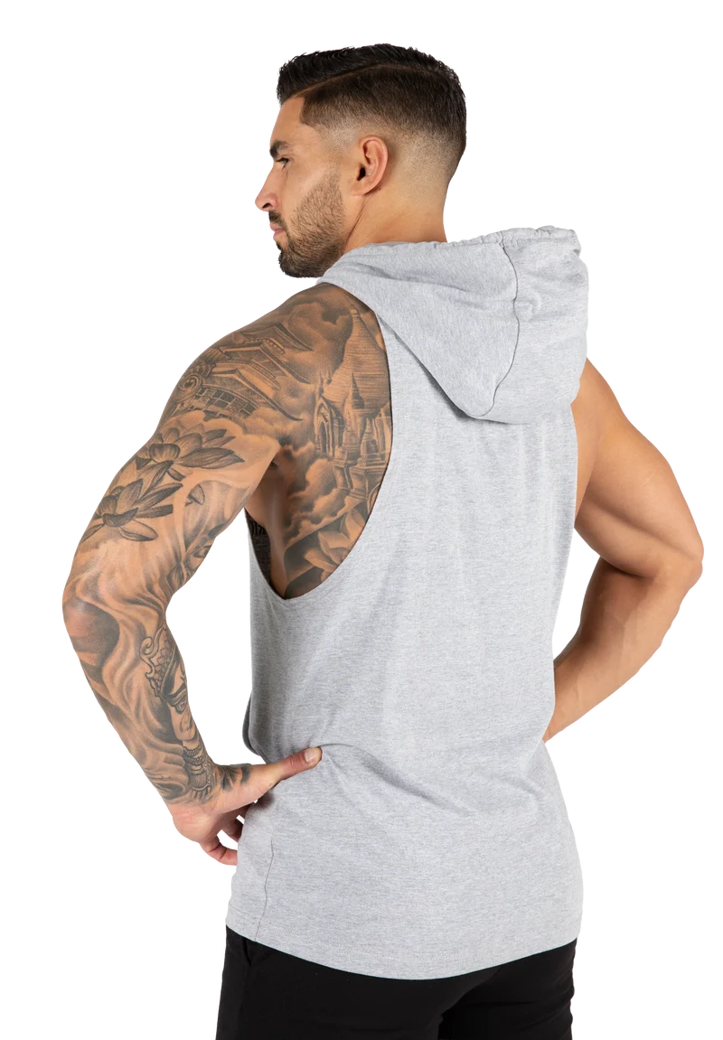 Rogers Hooded Tank Top - Gray Melange
