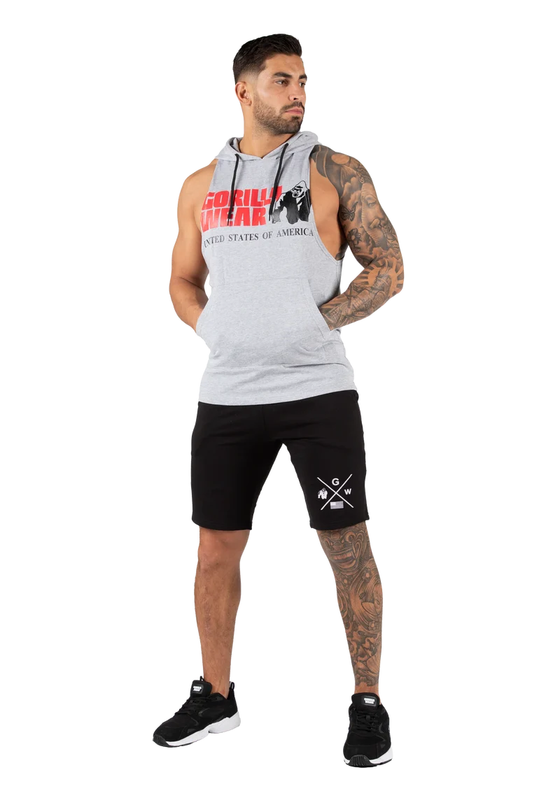 Rogers Hooded Tank Top - Gray Melange