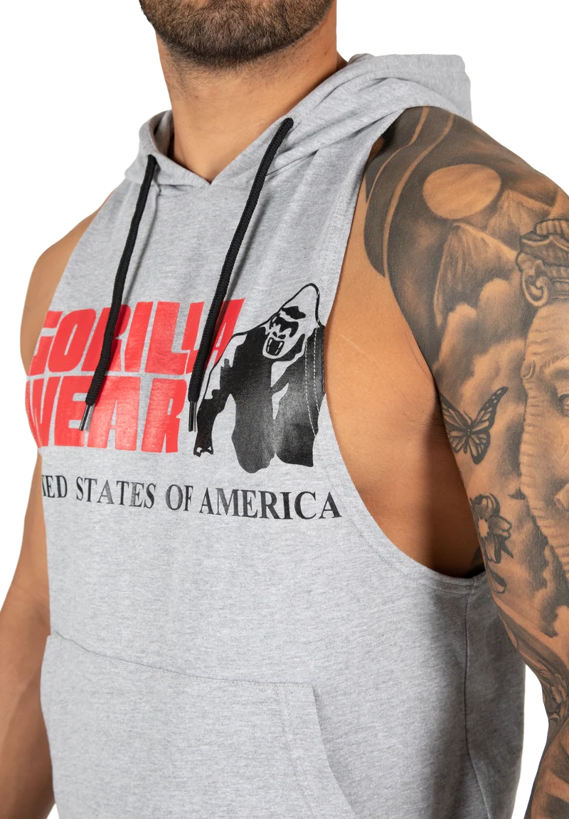 Rogers Hooded Tank Top - Gray Melange