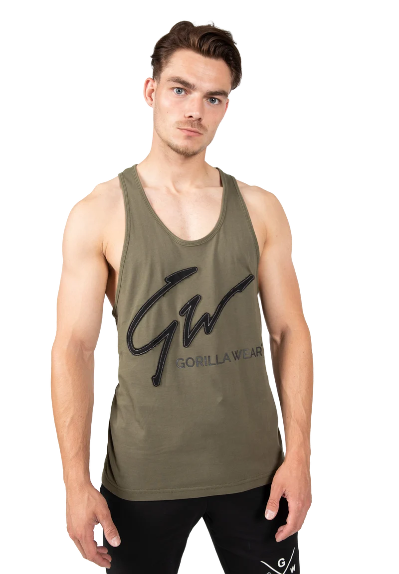 Evansville Tank Top - Army Green