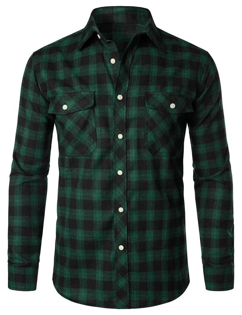 Elegant Checkered Shirt