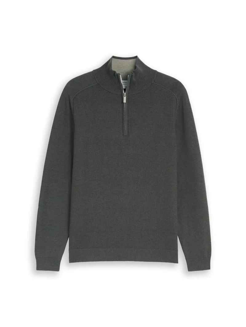 Troyer Strickpullover aus Baumwolle