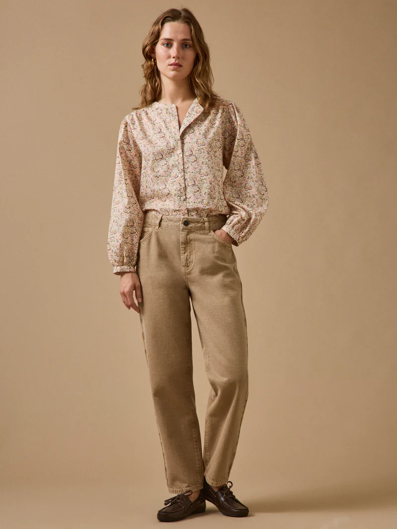 Damen Mom Jeans Claire aus Bio-Baumwolle