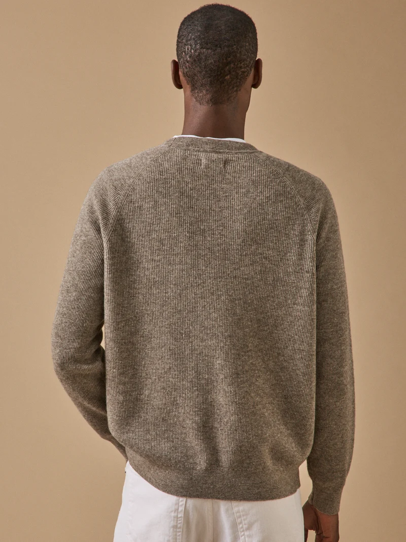 Warmer Herren-Strickpullover