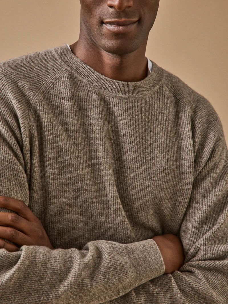 Warmer Herren-Strickpullover