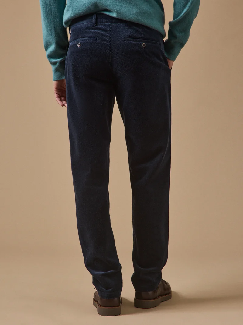 Herren-Chinohose « regular » aus Velours