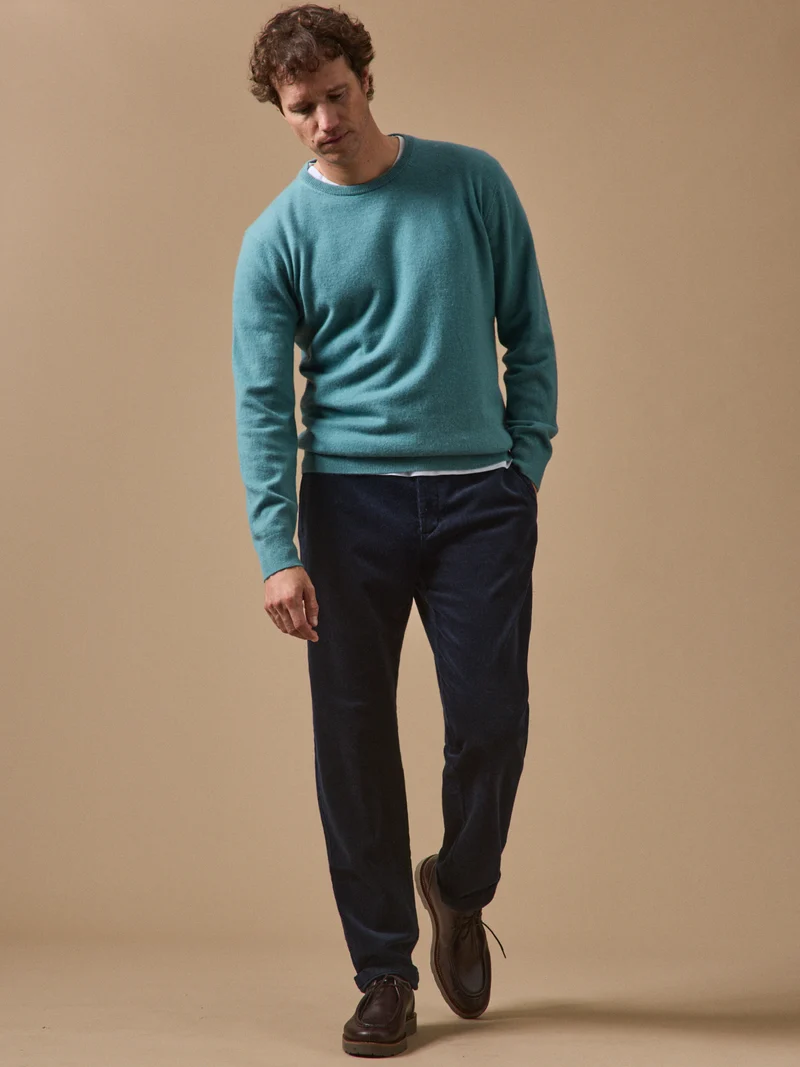 Herren-Chinohose « regular » aus Velours