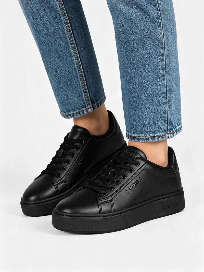 EVELYN Sneakers da ragazzi stringate - nero