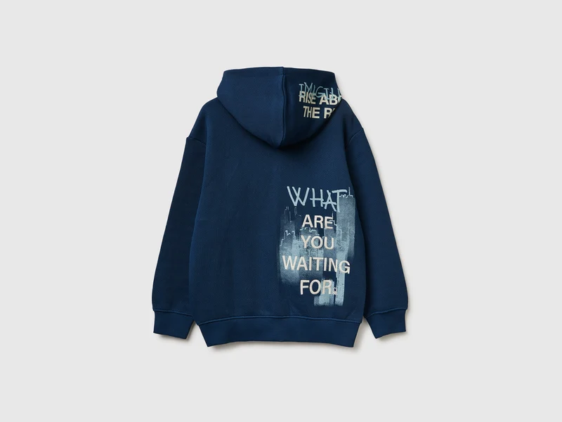 Oversize-Sweatshirt mit Aufdruck