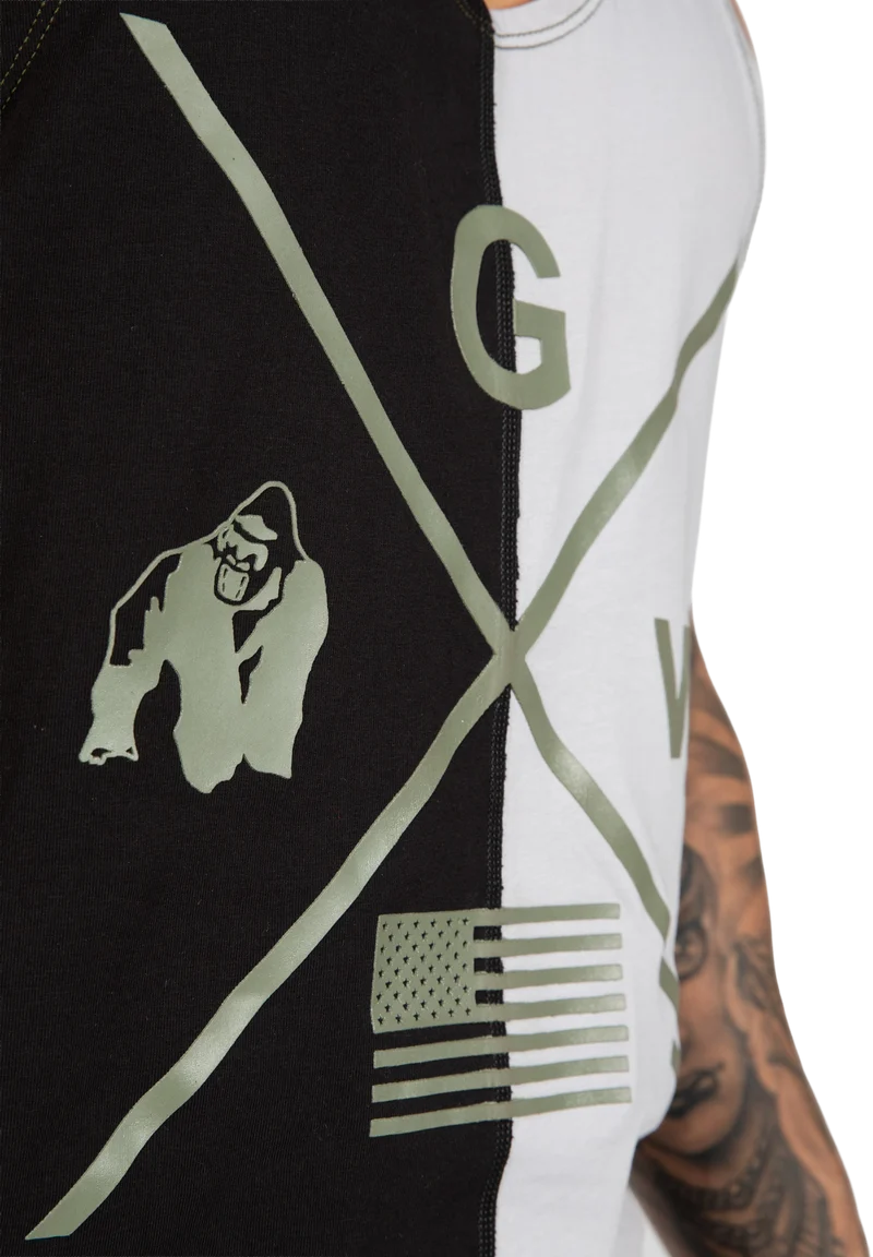 Sterling Stringer Tank Top - Black/Gray