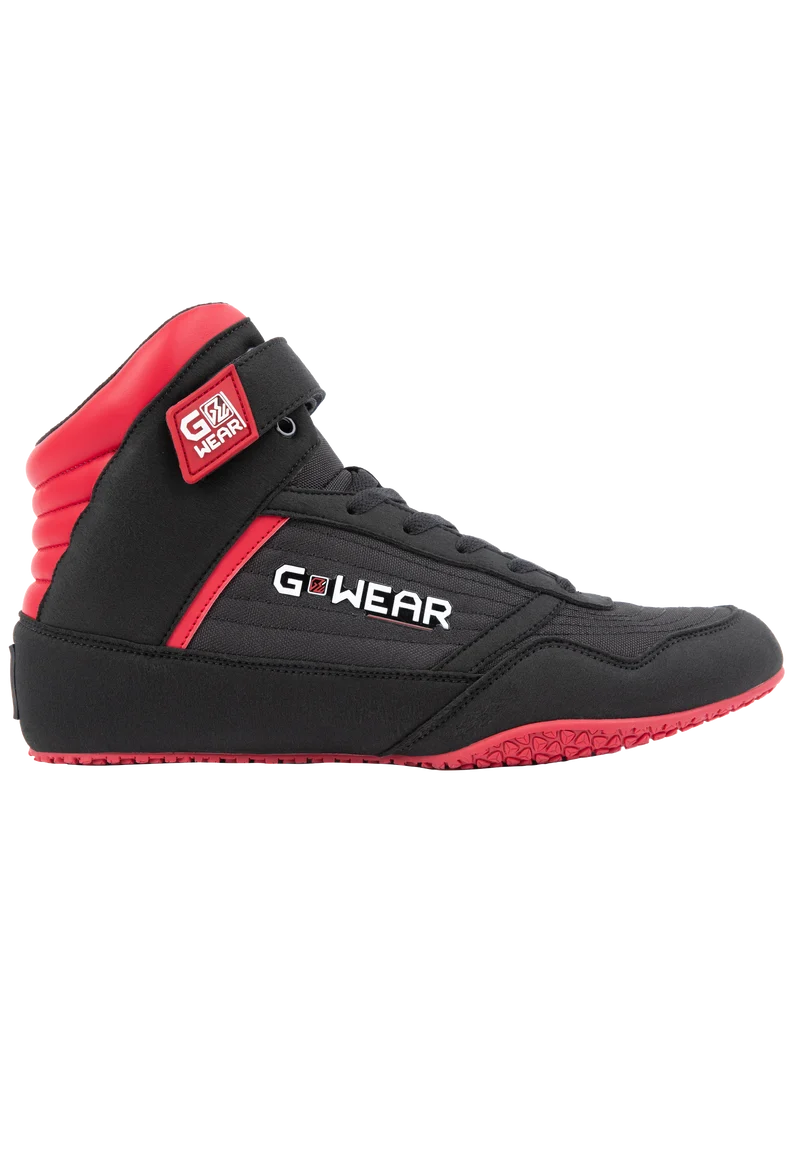 Gwear Classic High Tops - Black/Red