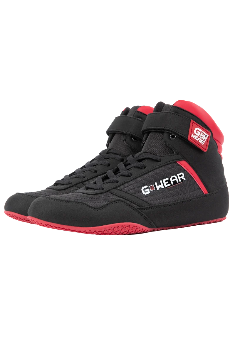 Gwear Classic High Tops - Black/Red