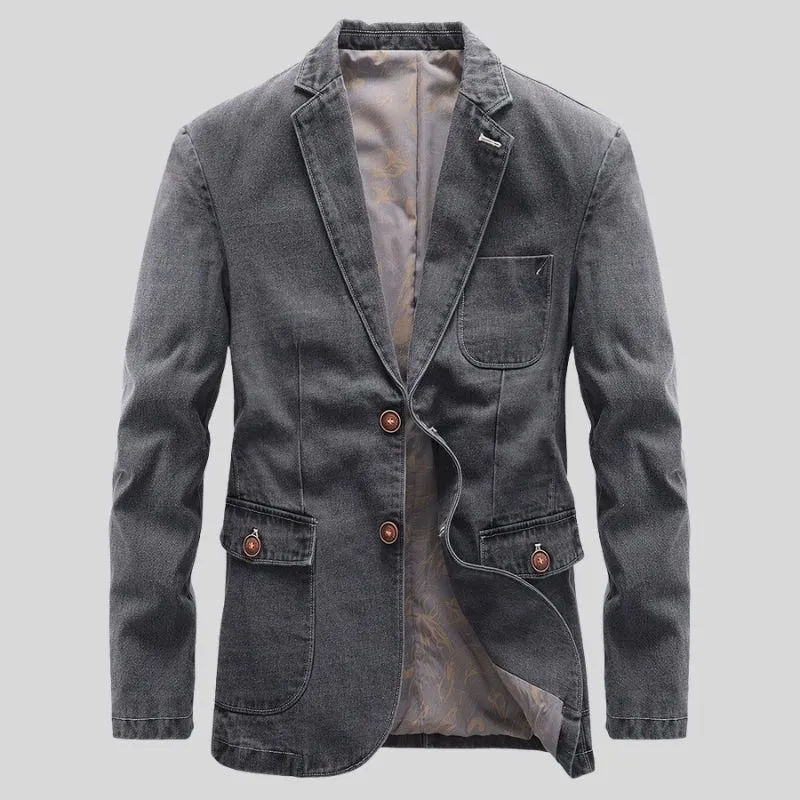Chic Cotton Blazer