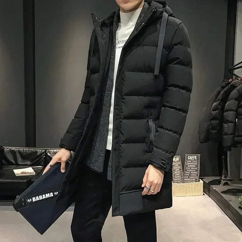 Long Men's Winter Jacket