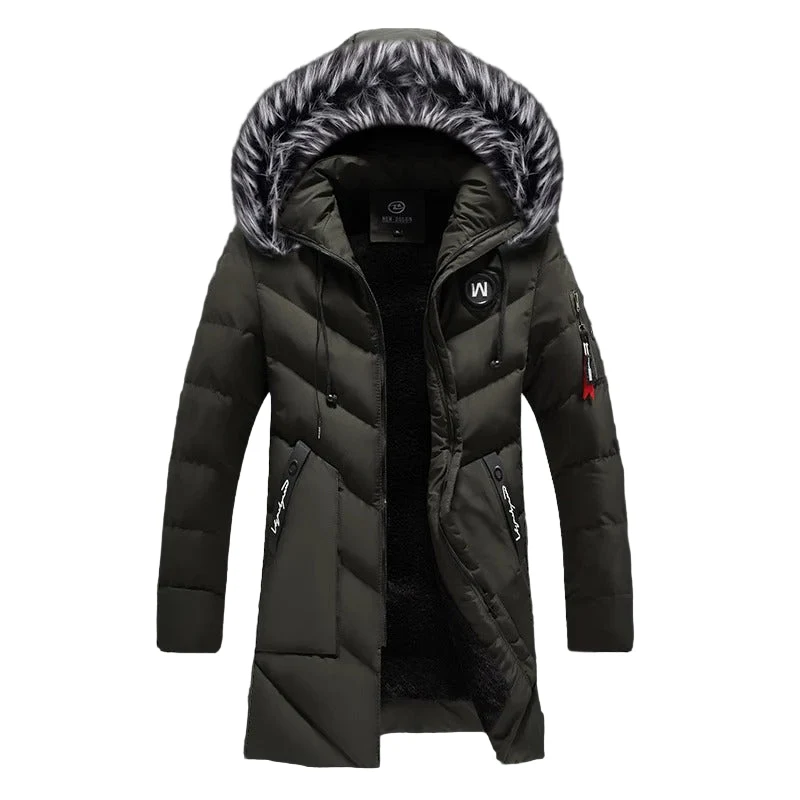 Elegant Windproof Parka Jacket