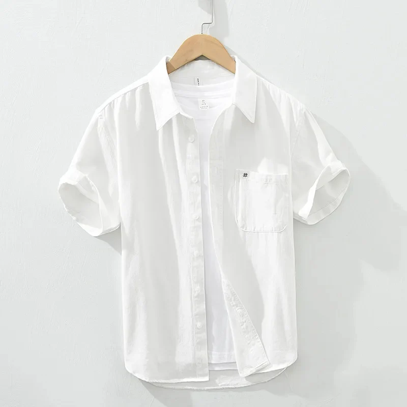 Short Sleeved Cotton Shirt