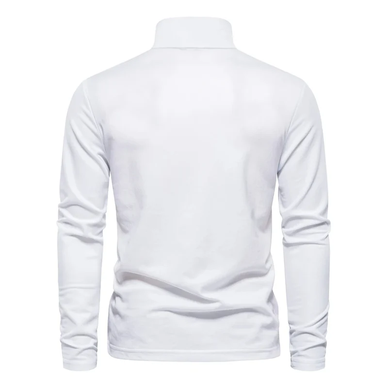 Casual Long Sleeved Polo Shirt