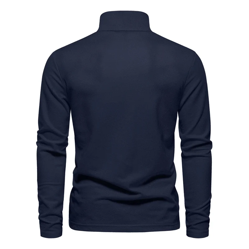 Casual Long Sleeved Polo Shirt
