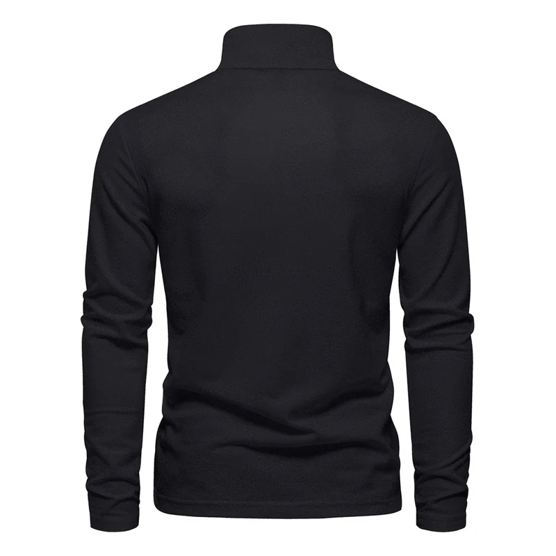 Casual Long Sleeved Polo Shirt