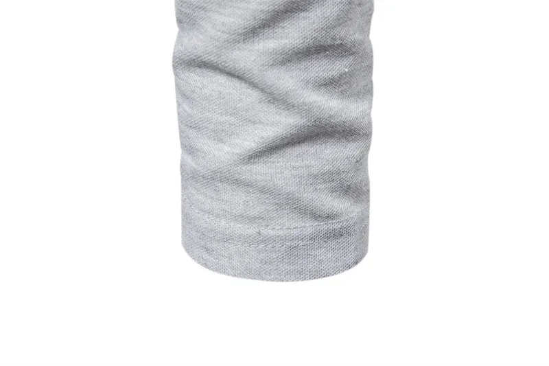 Casual Long Sleeved Polo Shirt