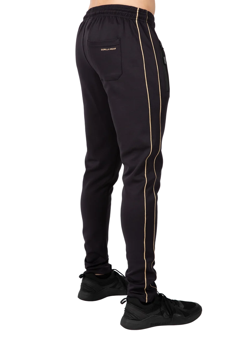 Wenden Track Pants - Black/Gold