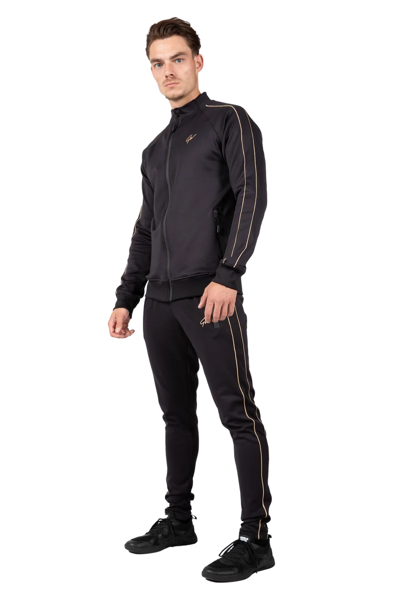Wenden Track Pants - Black/Gold