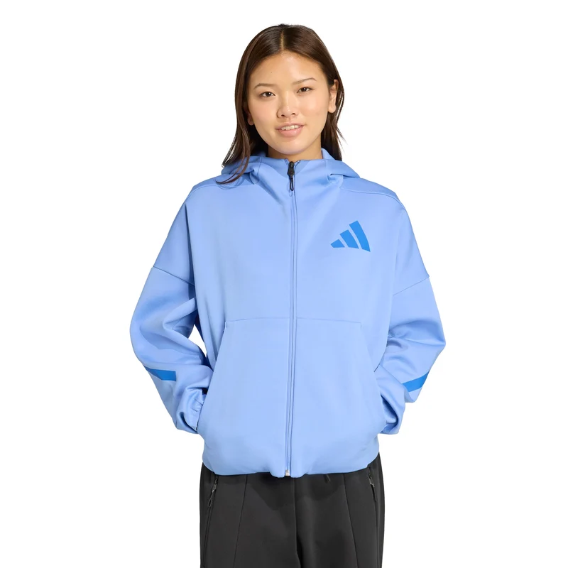 ADIDAS W Z.N.E. FZ Hoodie mit Kapuze und Reißverschluss