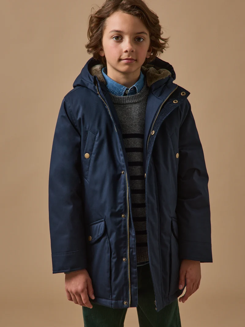 Jungen-Parka, warm