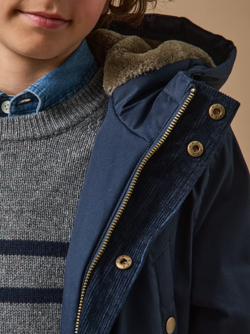 Jungen-Parka, warm