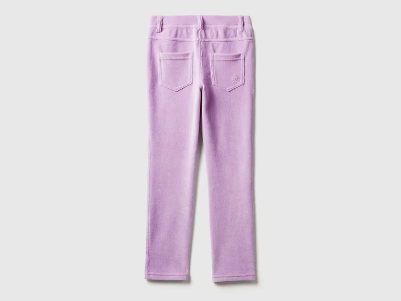 Superenge Chenille-Hose