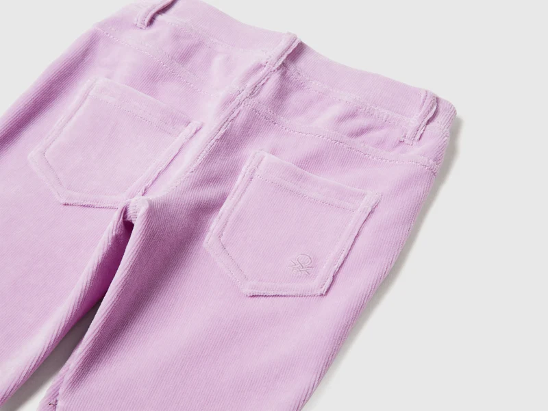 Superenge Chenille-Hose