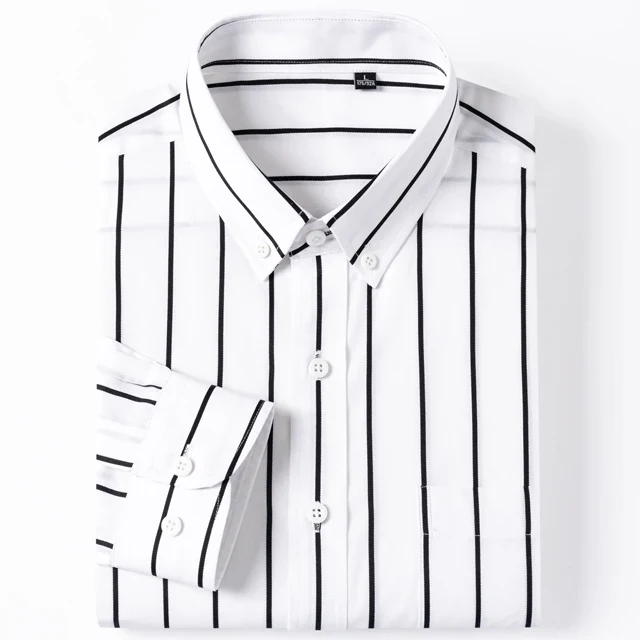 Elegant Striped Cotton Shirt