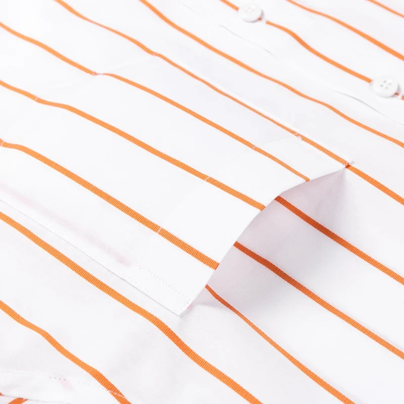 Elegant Striped Cotton Shirt