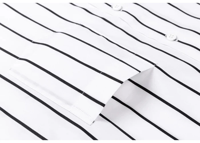 Elegant Striped Cotton Shirt