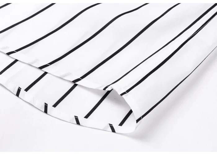 Elegant Striped Cotton Shirt