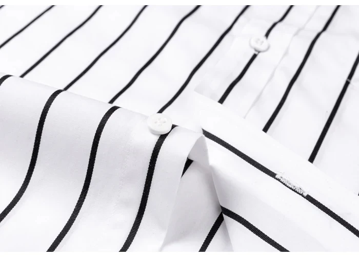 Elegant Striped Cotton Shirt