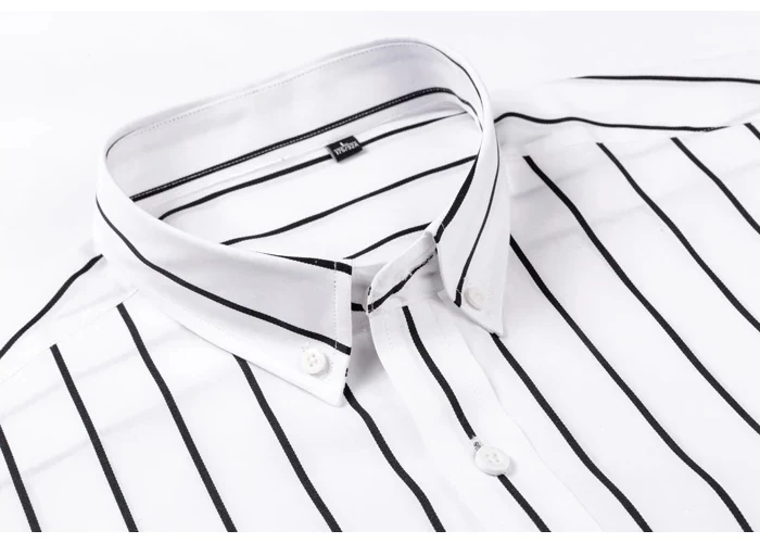 Elegant Striped Cotton Shirt