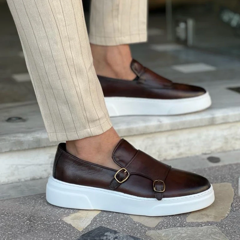 Slip-On Leather Loafers