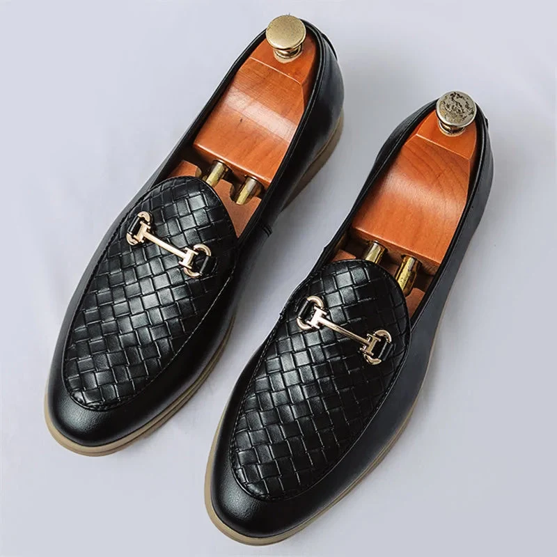 Chic Leather Men's Loafers